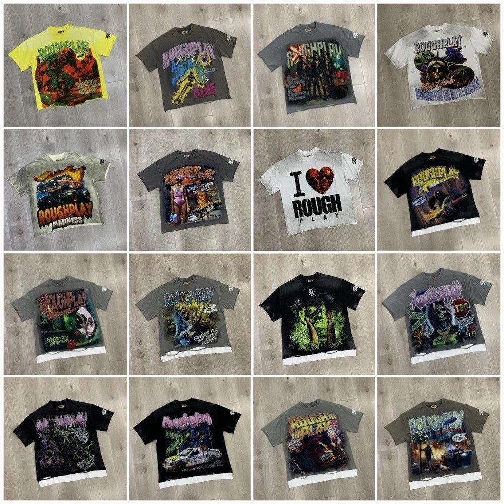 Roughplay T-Shirts Collection - Vintage Rock and Roll Graphic Tees