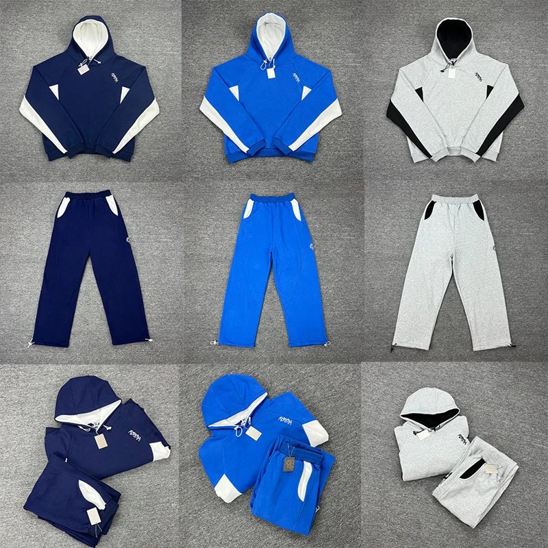 Adidas Sport Tracksuit Set Hoodie and Pants for Men Women