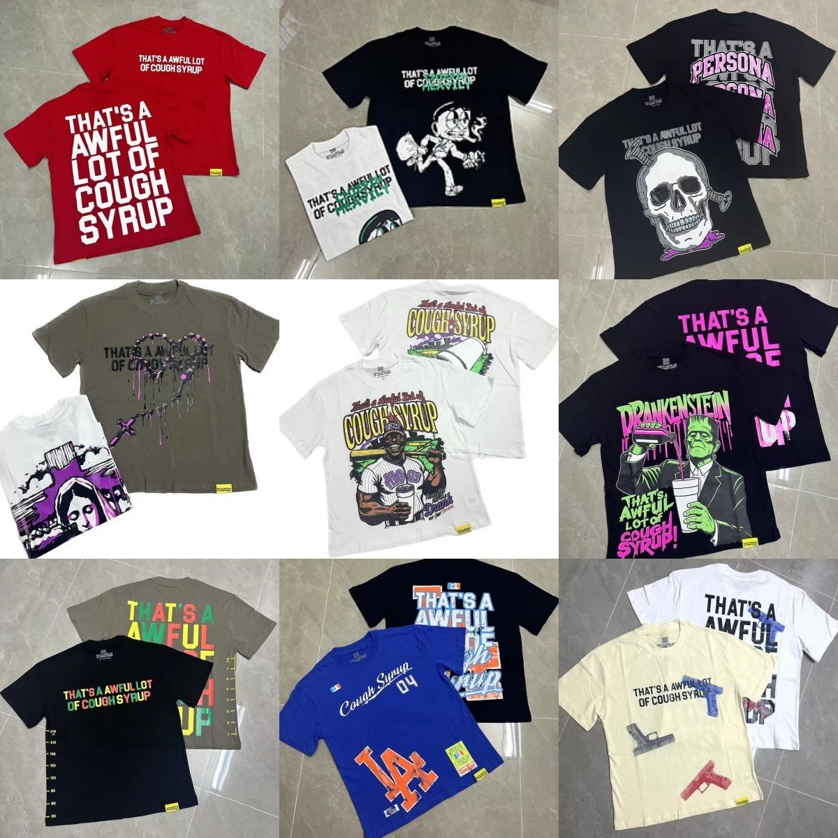 That's A Awful Lot Of Cough Syrup T-Shirts Collection