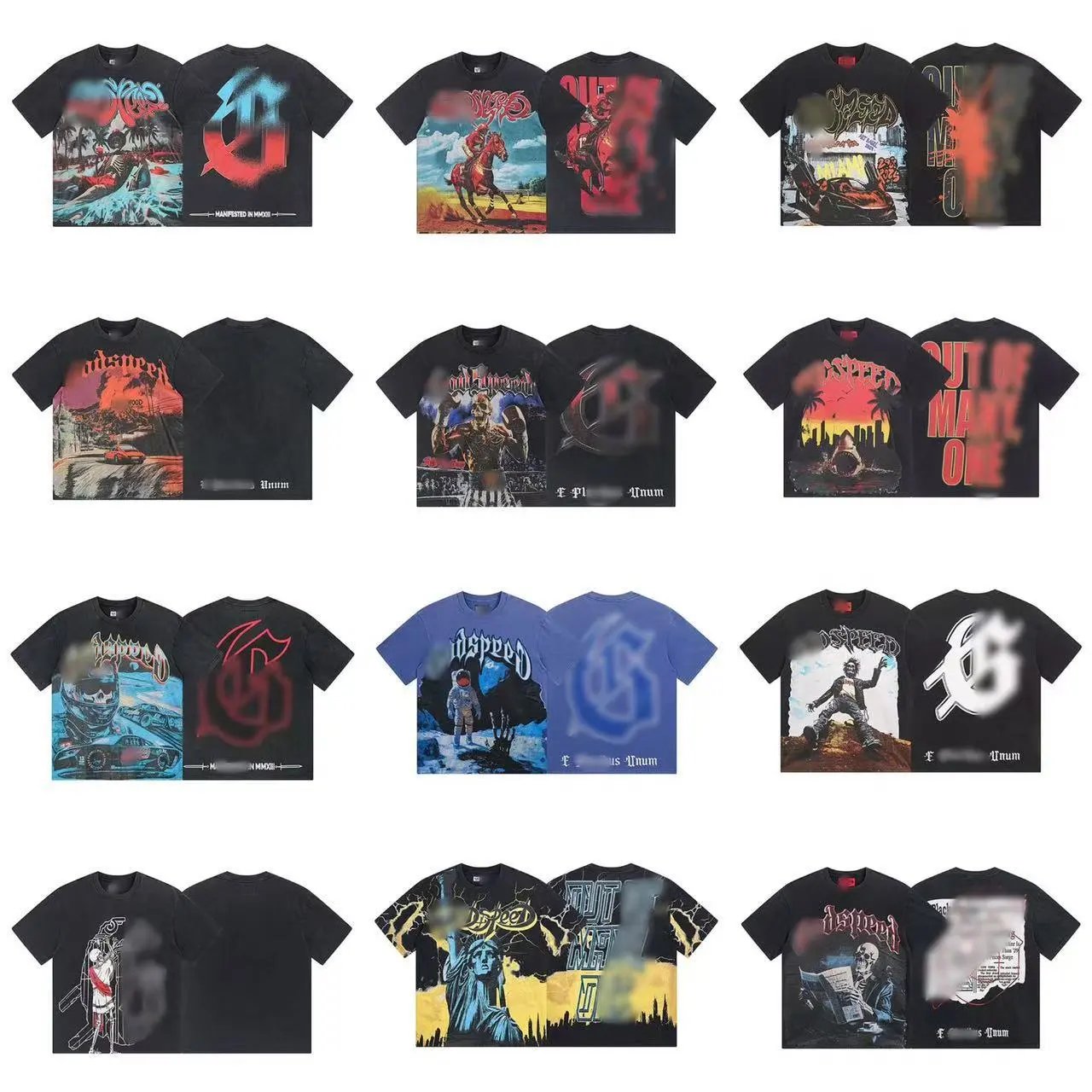 Inspeed Brand T-Shirts with Graphic Designs and Logos