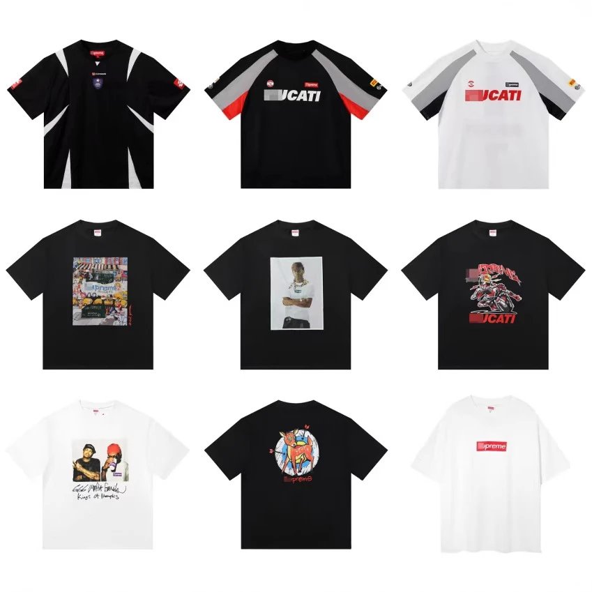 Supreme Ducati T-Shirts Collection