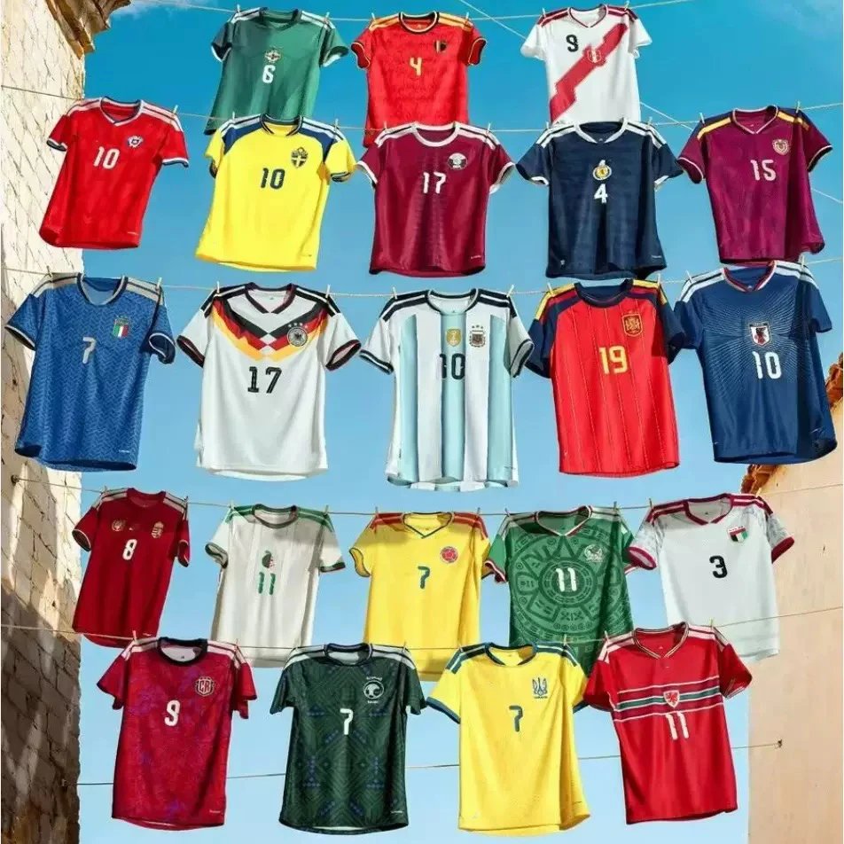 Official National Team Soccer Jerseys for Men and Women