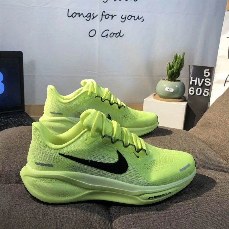 Nike Air Zoom Pegasus 38 Running Shoes Green Black