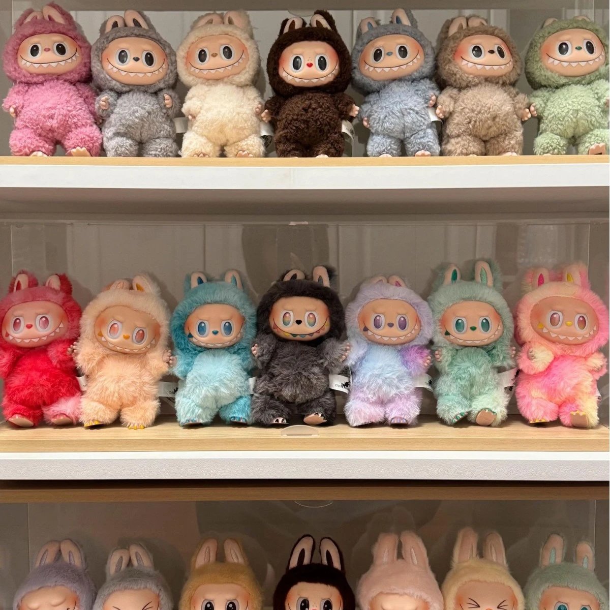 Labubu Plush Toys Collectible Dolls Soft Stuffed Animals
