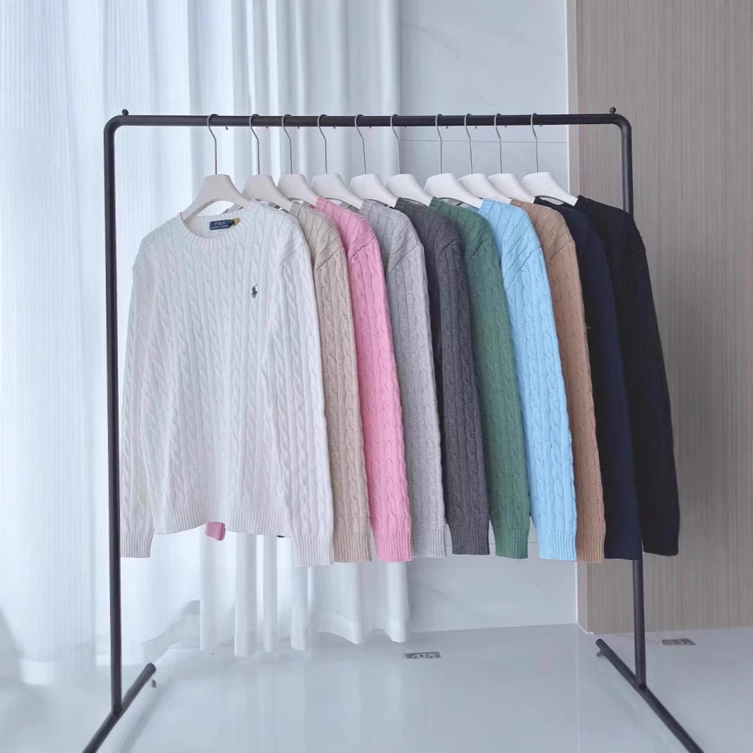 Classic Cable Knit Sweater for Men - Multiple Colors Available