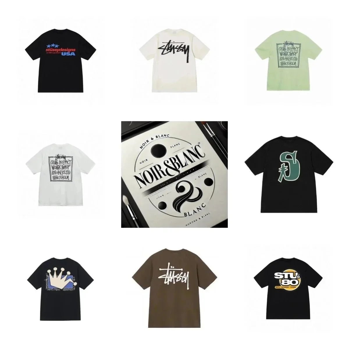 Stussy T-Shirts Collection - Streetwear Fashion