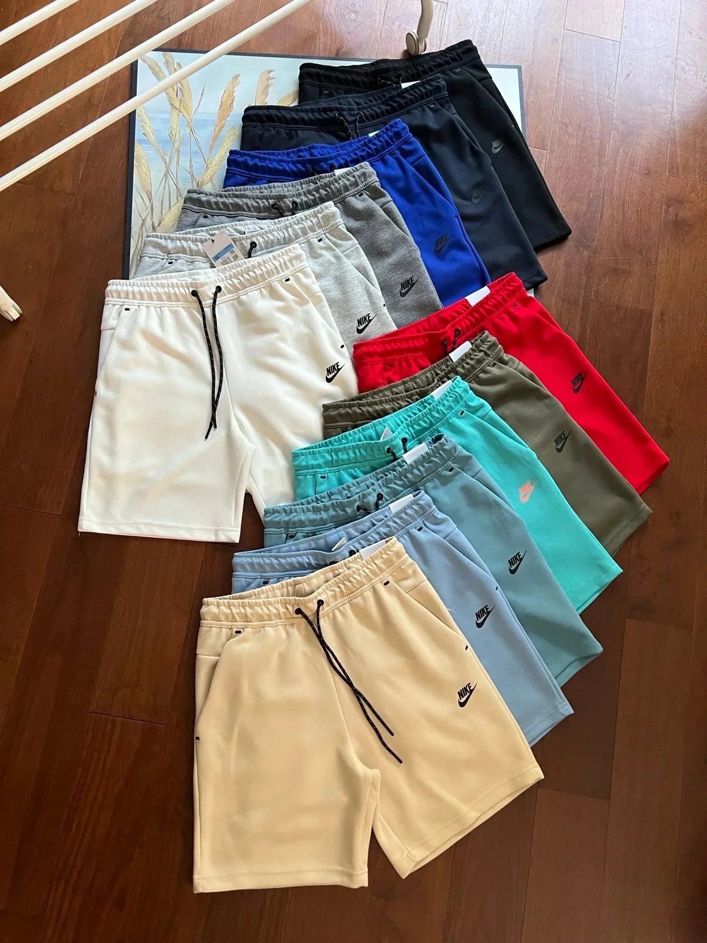 Nike Men's Casual Shorts Lightweight Comfortable Drawstring Sport Shorts