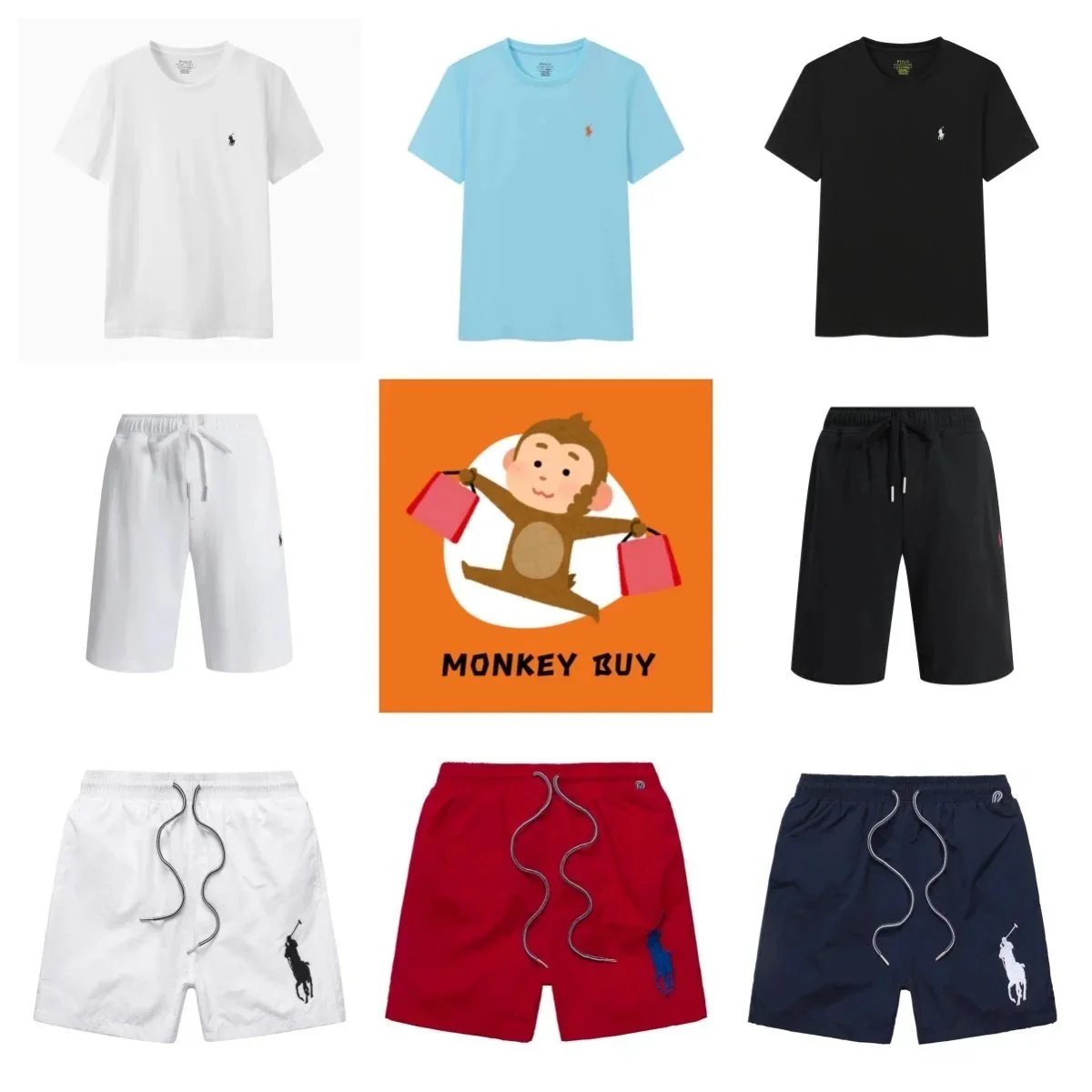 Polo Ralph Lauren Men's T-Shirts and Shorts Set