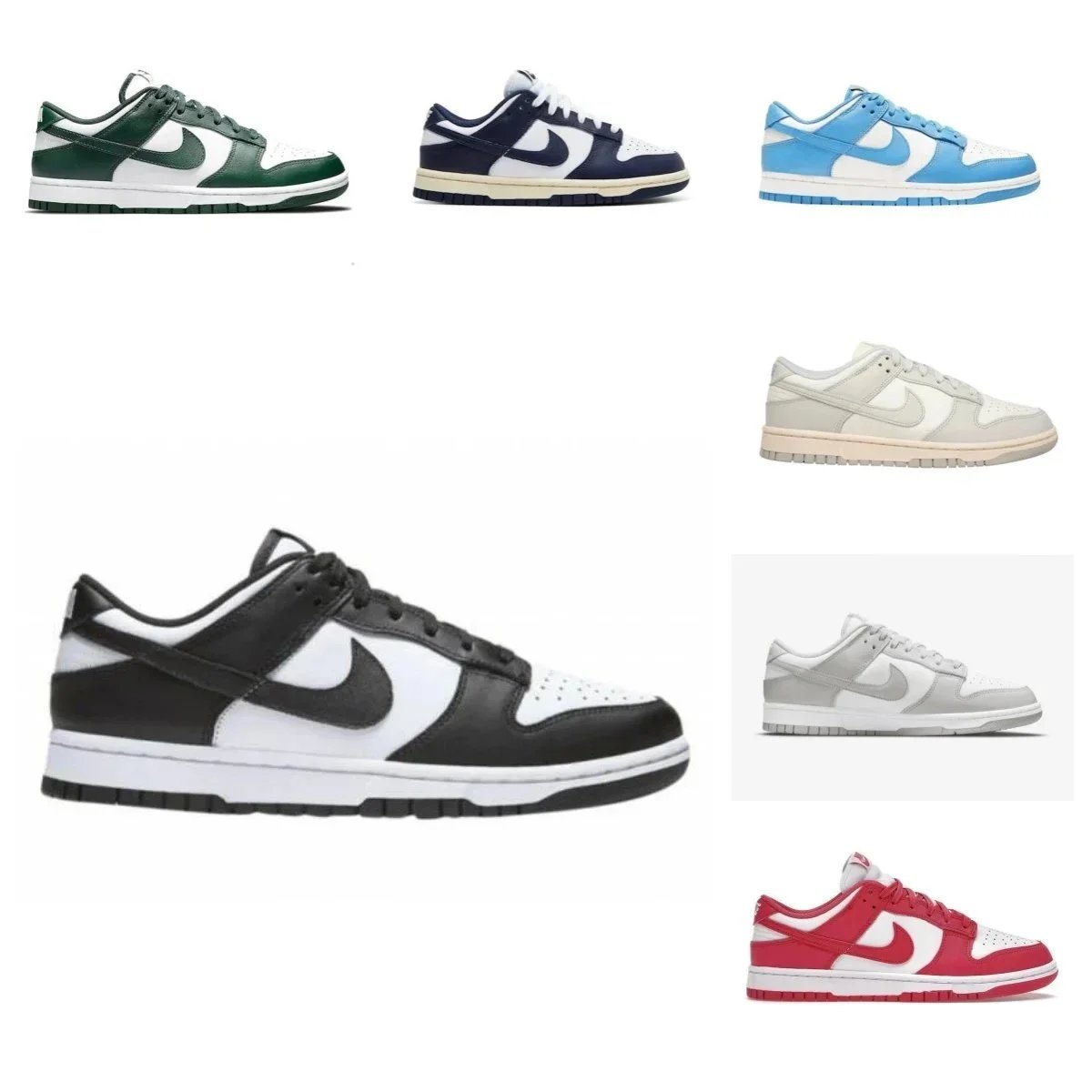 Nike Dunk Low Sneakers Classic Street Style Shoes