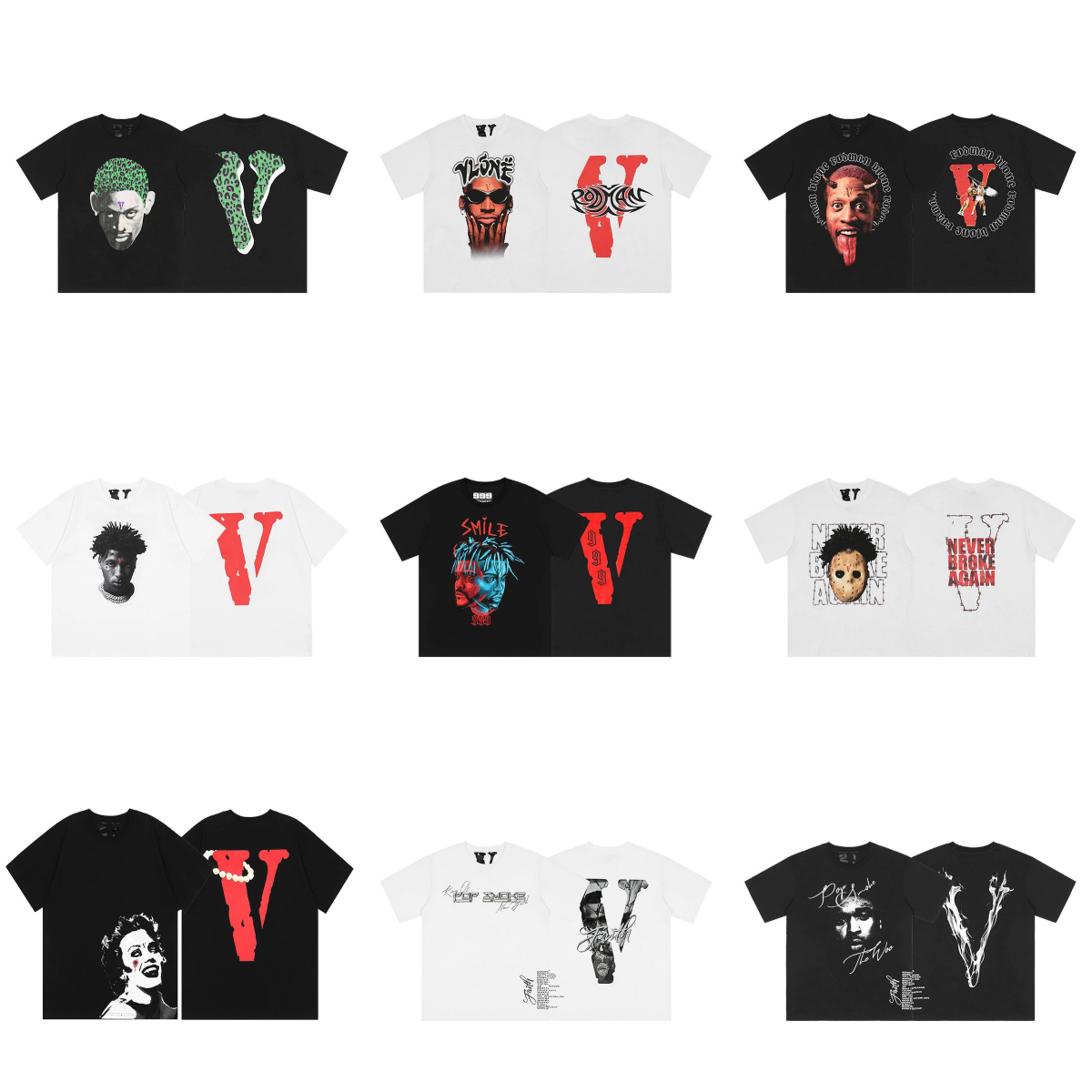 Vlone T-Shirts Collection Streetwear Fashion