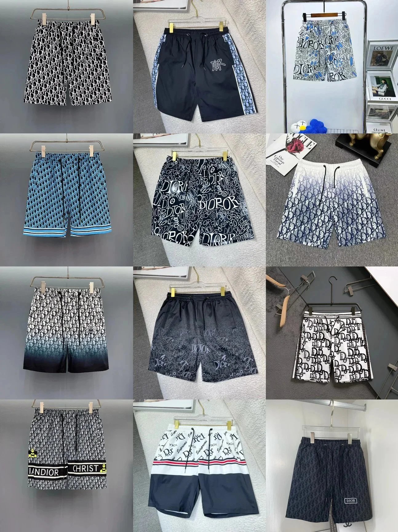 Dior Men's Printed Shorts Collection