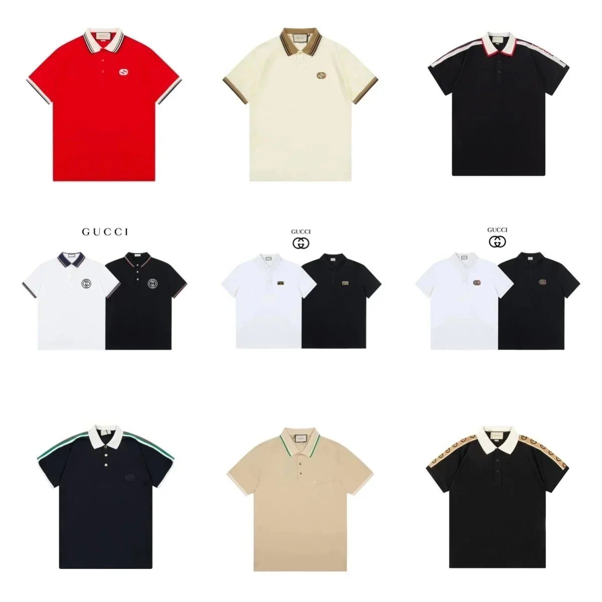 Gucci Men's Polo Shirts Collection