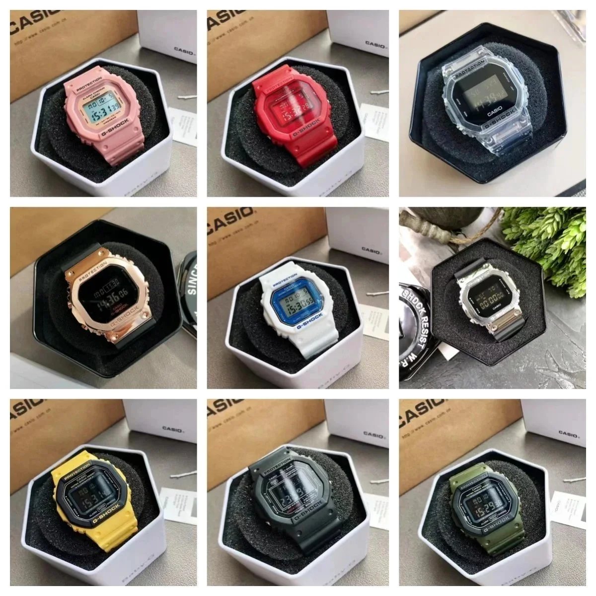 Casio G-Shock Digital Watch Men's Shock Resistant Sport Watch