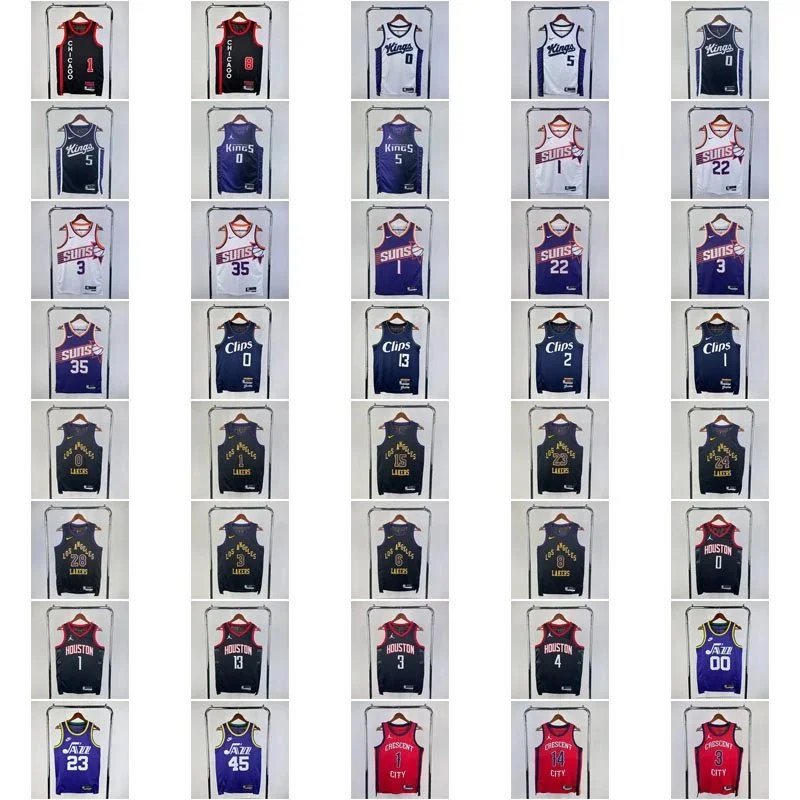 NBA Basketball Jersey Collection for Men and Women