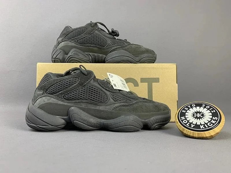 Adidas Yeezy Boost 700 MNKY Black Sneakers
