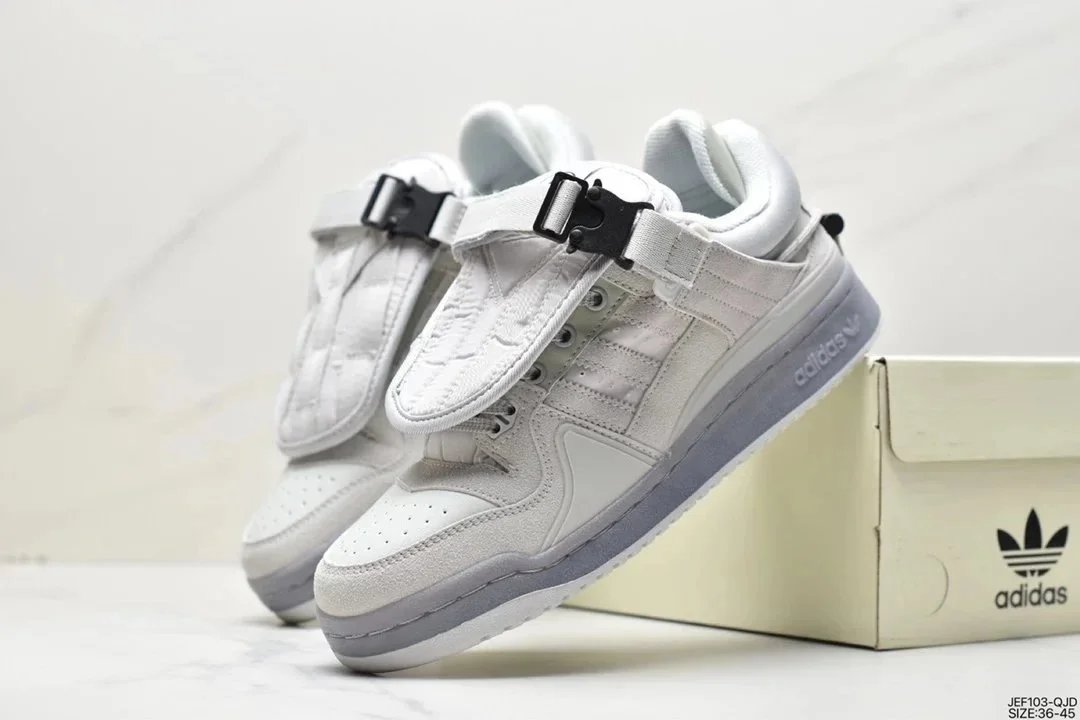 adidas Originals Forum Low White Grey Sneakers