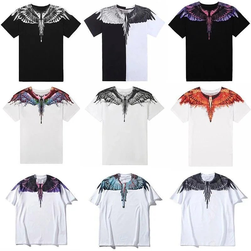 3D Angel Wings Printed T-Shirt for Men and Women