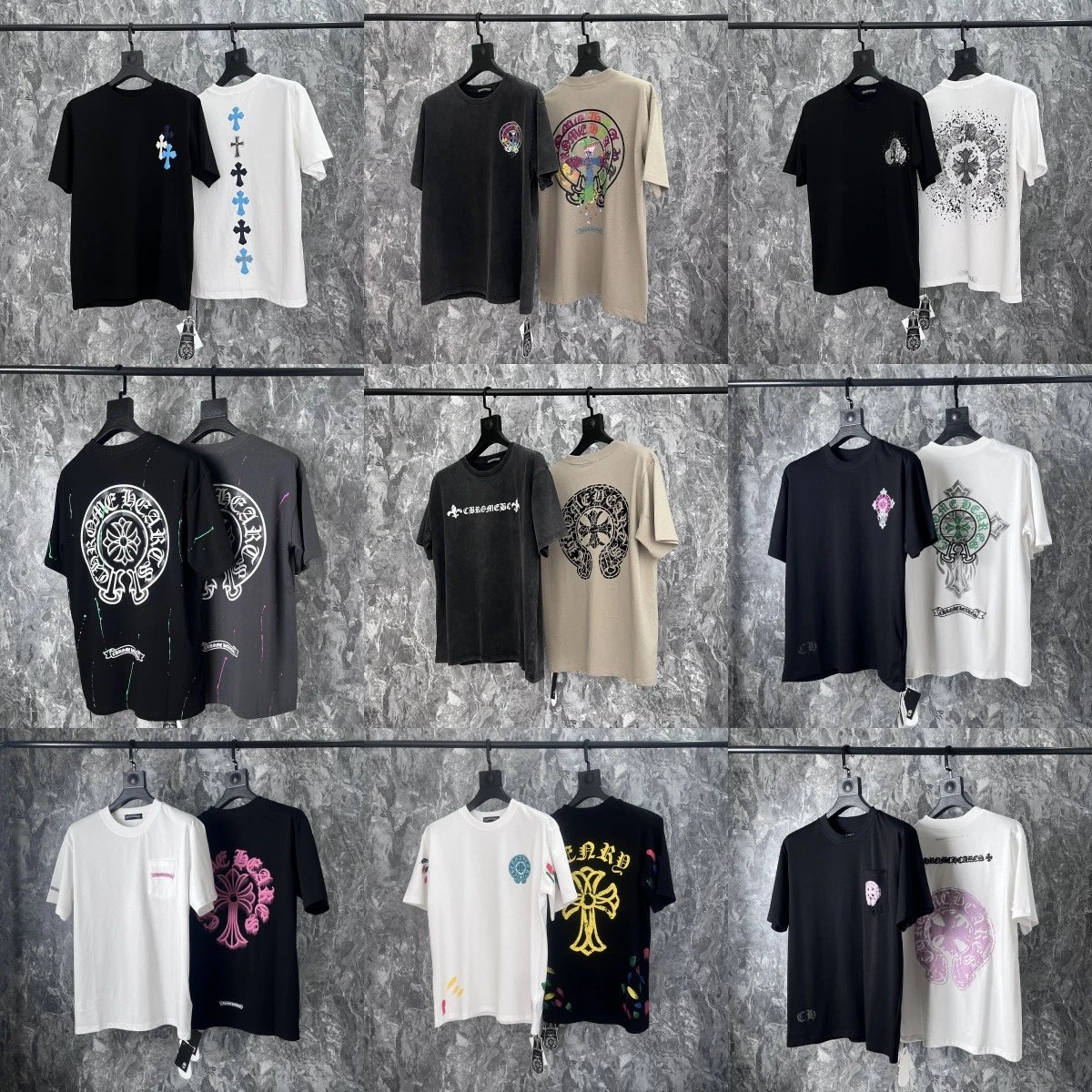 CROMEBRO Graphic T-Shirts for Men and Women Fashion Streetwear