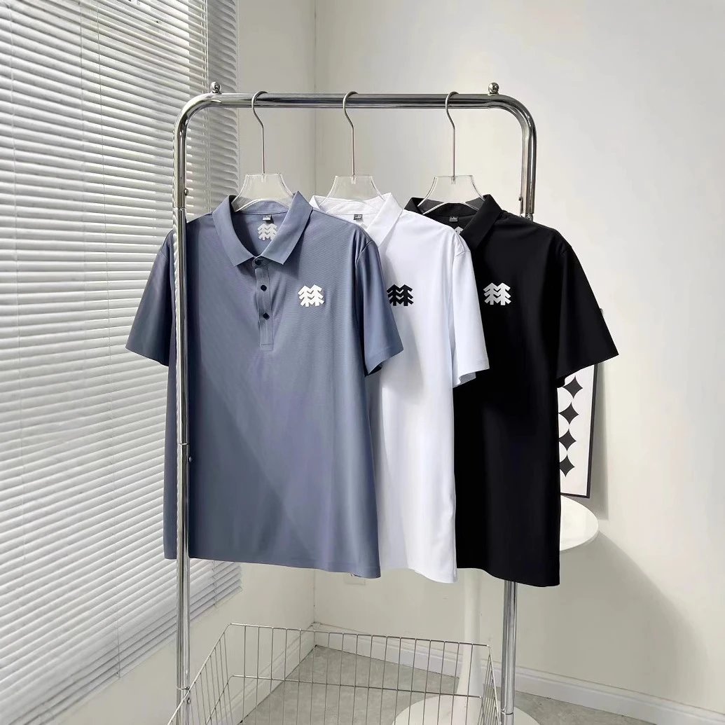 Men's Polo Shirt Lightweight Breathable Short Sleeve Casual Top