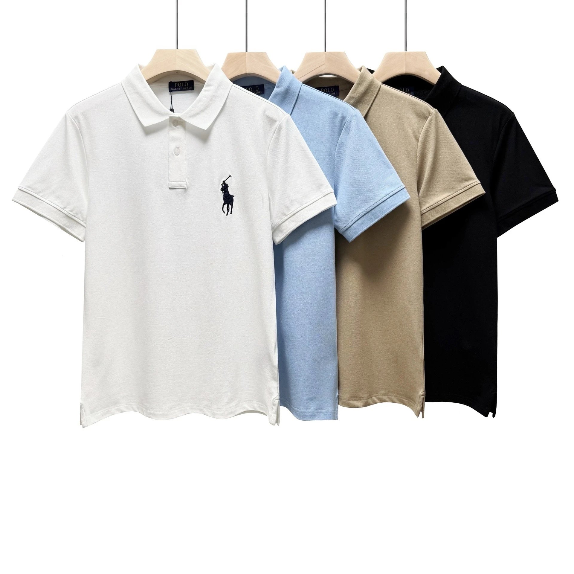 Men's Classic Fit Polo Shirt with Embroidered Logo
