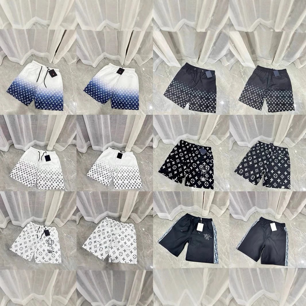 LV Patterned Men's Shorts Fashion Swimwear Beachwear