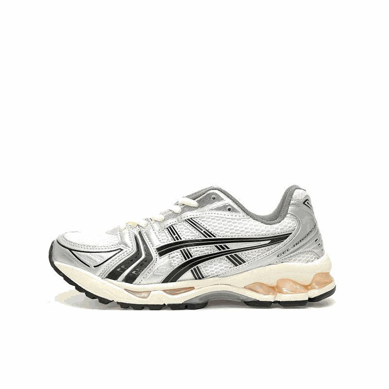 Asics Gel-Kayano Running Shoes White Black
