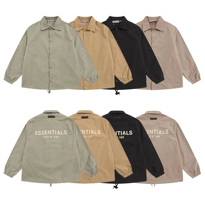 Essentials Coach Jacket by Fear of God