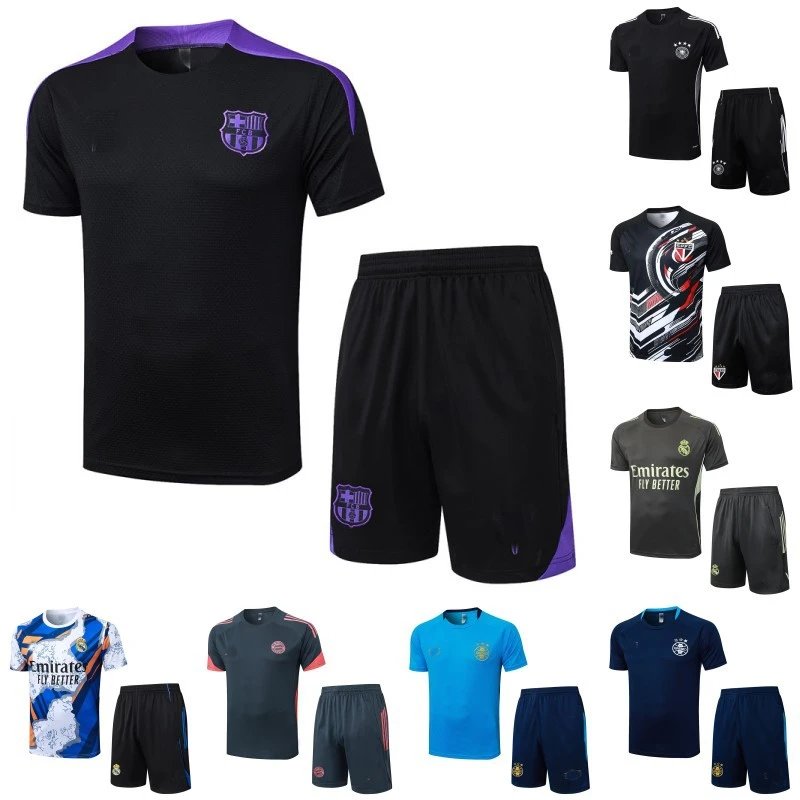 FC Barcelona Soccer Jersey and Shorts Set for Men