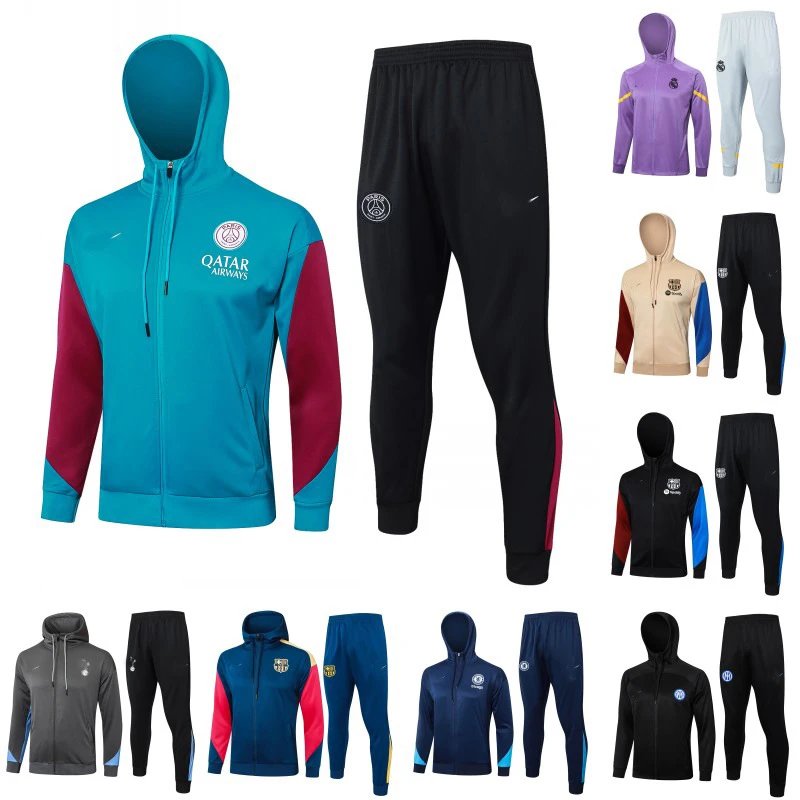 Paris Saint-Germain Training Tracksuit Set Men's Hoodie and Pants