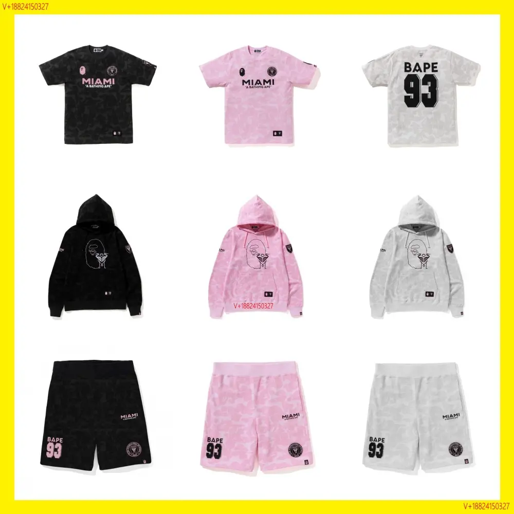 BAPE Miami Collection T-Shirts Hoodies Shorts