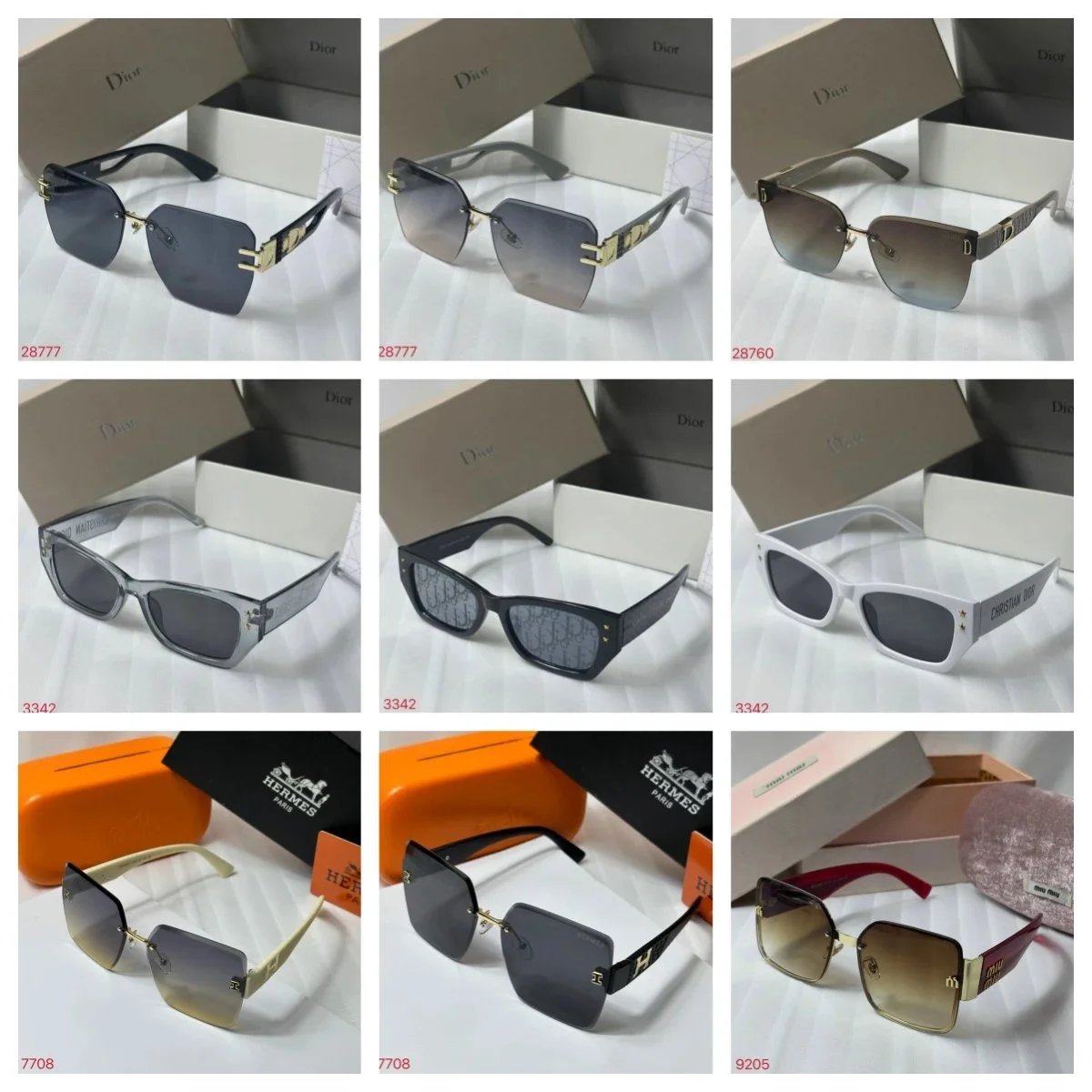 Dior Sunglasses Fashion Designer Eyewear for Women Men