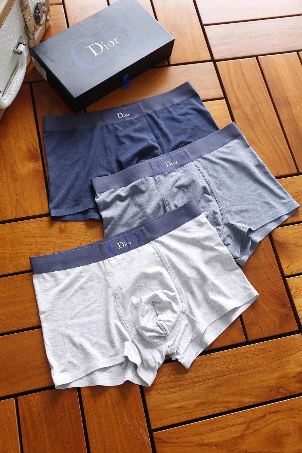 Dior Men's Underwear Boxer Briefs Set