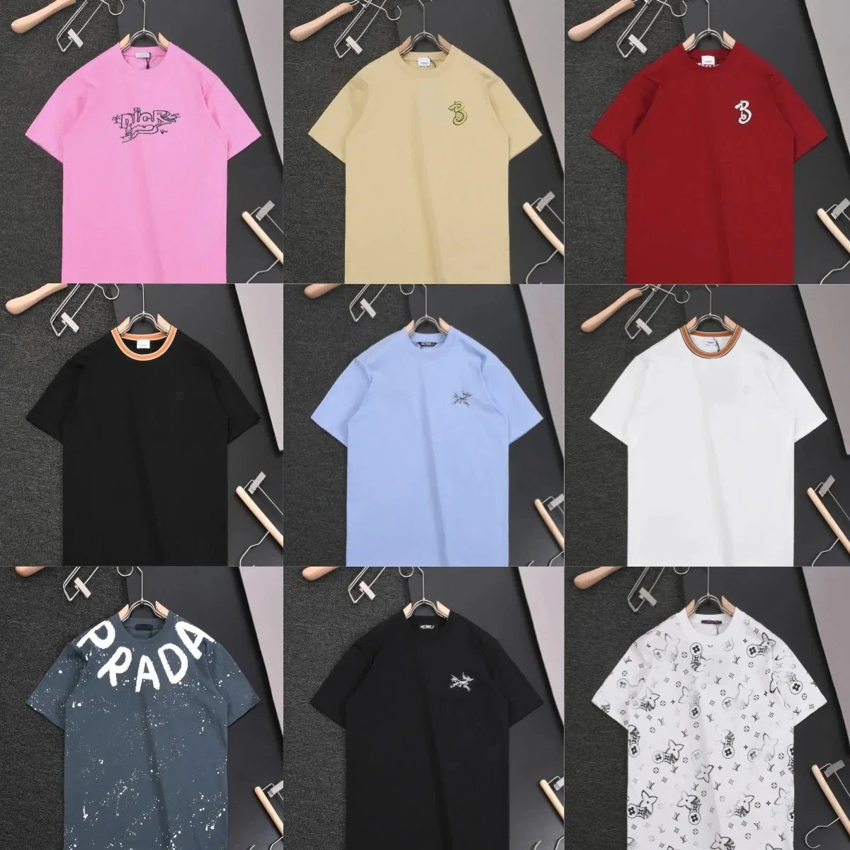 Dior Men's T-Shirt Collection - Fashionable Streetwear Tees