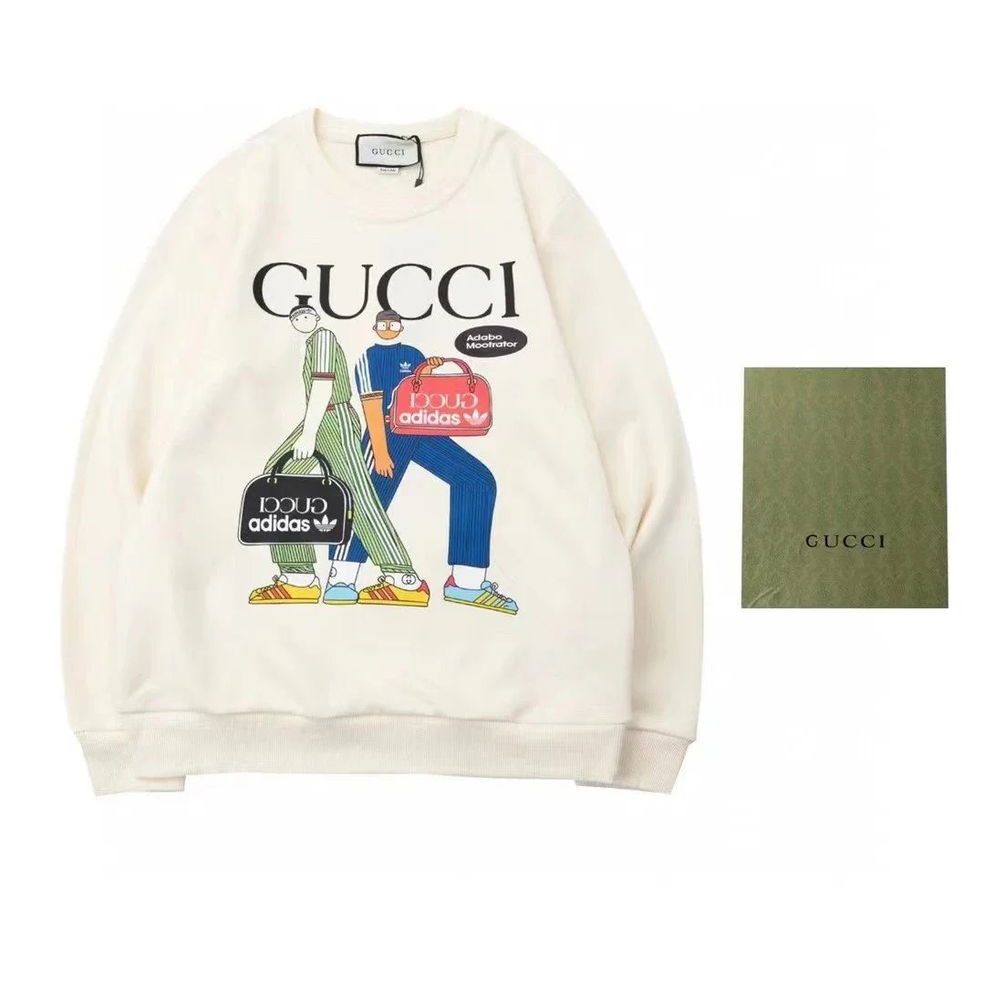 Gucci x Adidas Collaborative Graphic Sweatshirt
