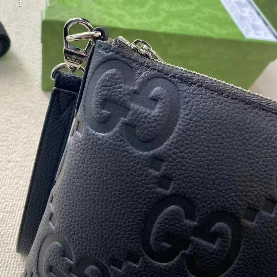 Gucci GG Marmont Black Leather Shoulder Bag