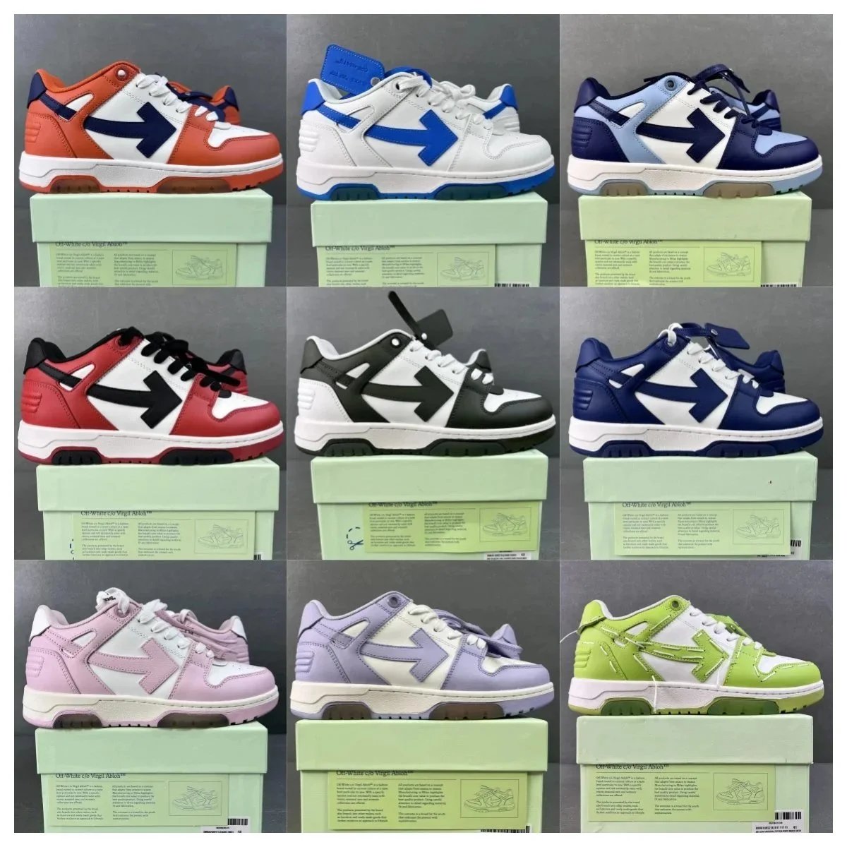 Off-White x Nike Air Jordan 1 Low OG 'Chicago' Sneakers