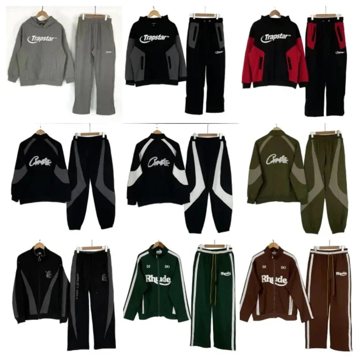 Trapstar and Rhode Tracksuit Sets for Men and Women