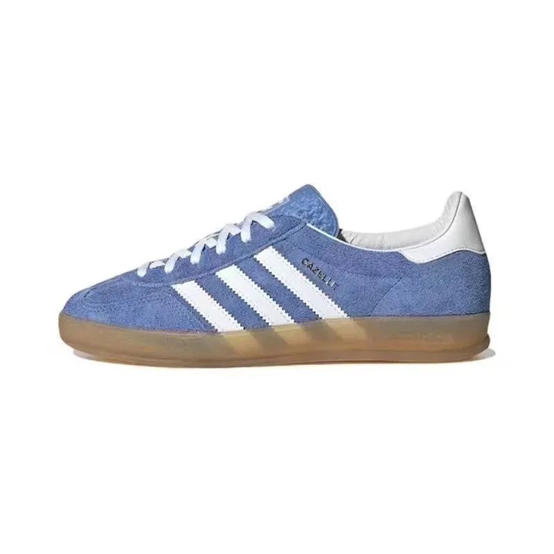 Adidas Gazelle Blue Suede Sneakers Men's Classic Shoes
