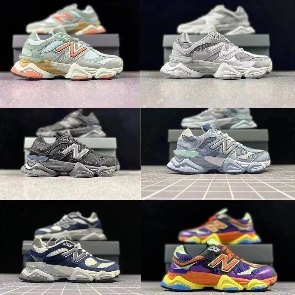 New Balance 9060 Sneakers Men Women Fashion Running Shoes