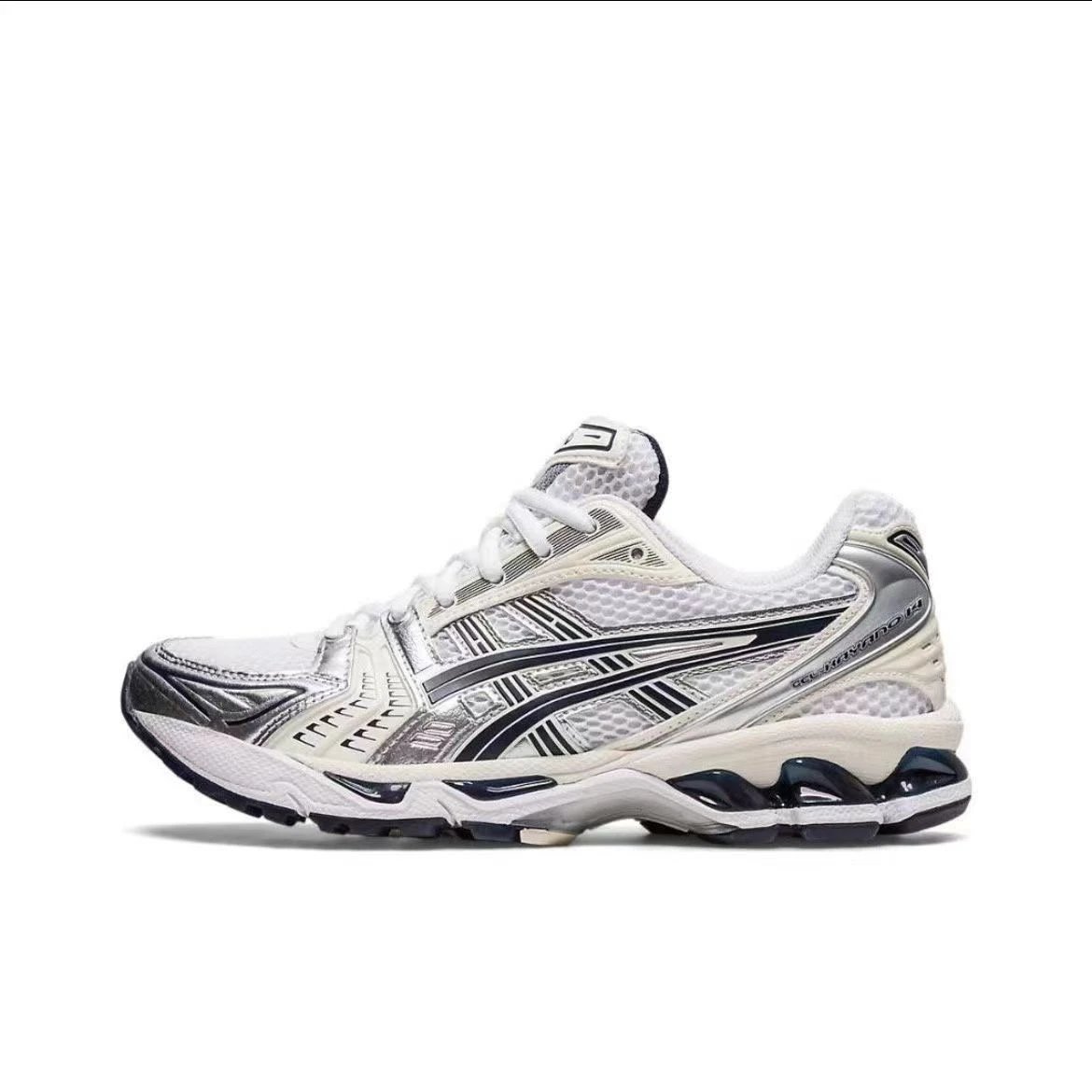 ASICS Gel-Kayano 14 Running Shoes White Black