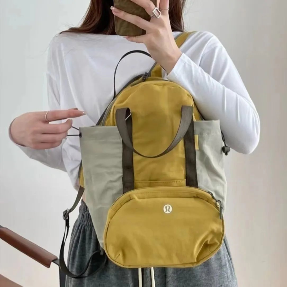 Lululemon Yoga Backpack for Women Lightweight Travel Bag