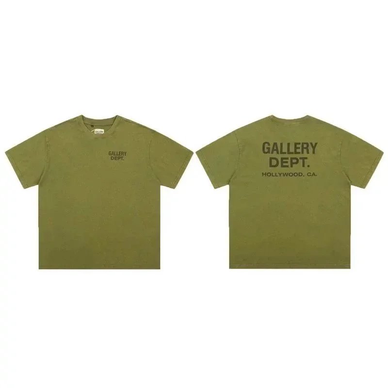 Gallery Dept. Olive Green T-Shirt Hollywood CA