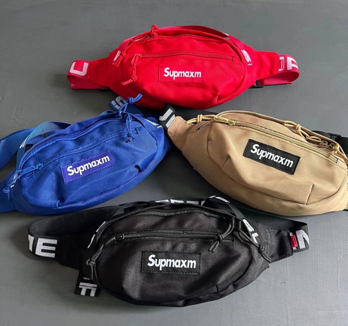 Supmaxm Waist Bag Crossbody Fanny Pack for Men Women