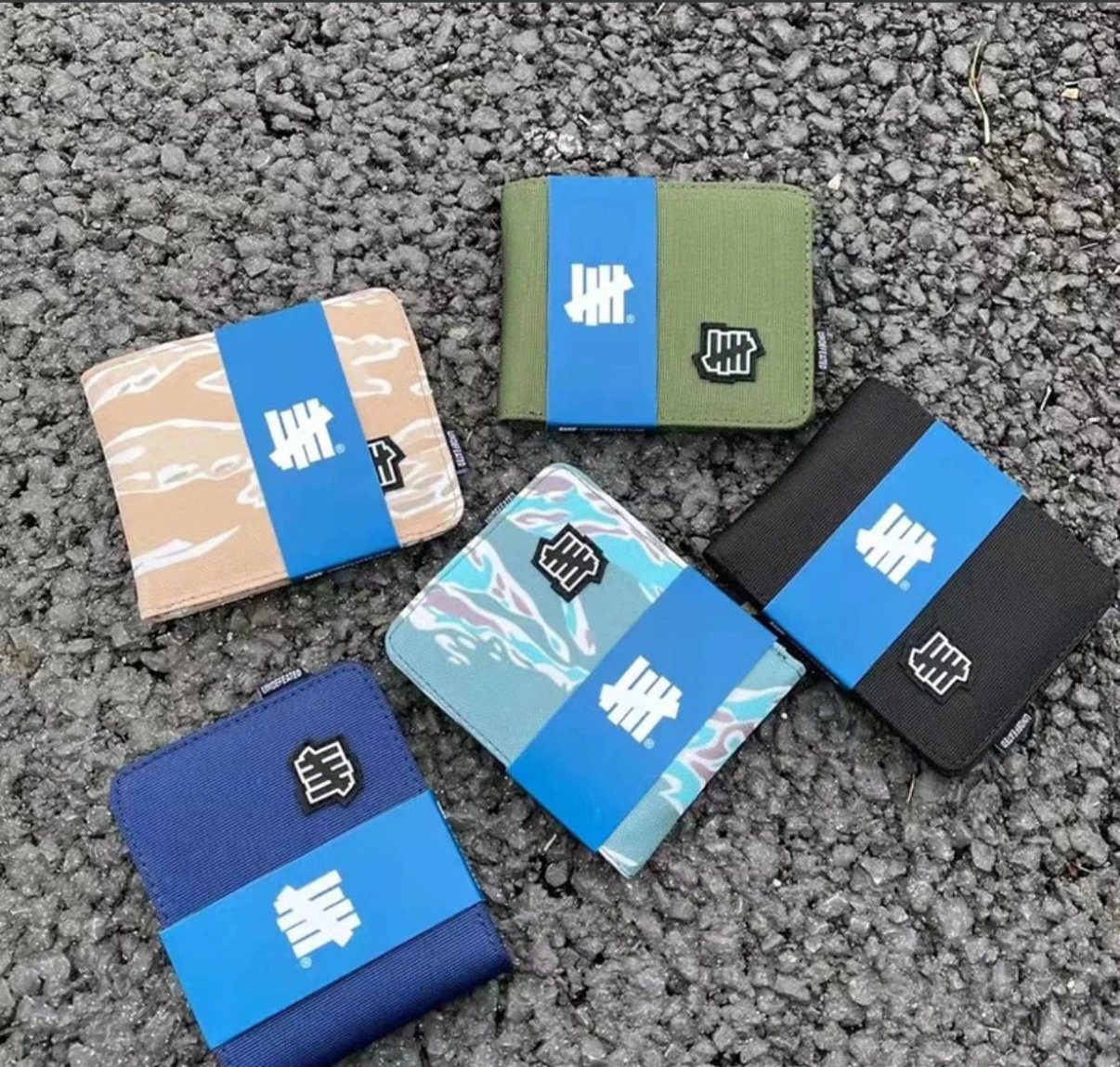 HUF Wallets Collection - Stylish and Durable Bi-Fold Wallets