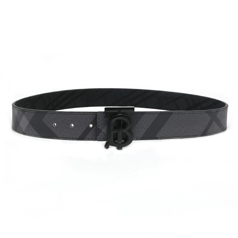 Burberry Monogram Logo Belt Black