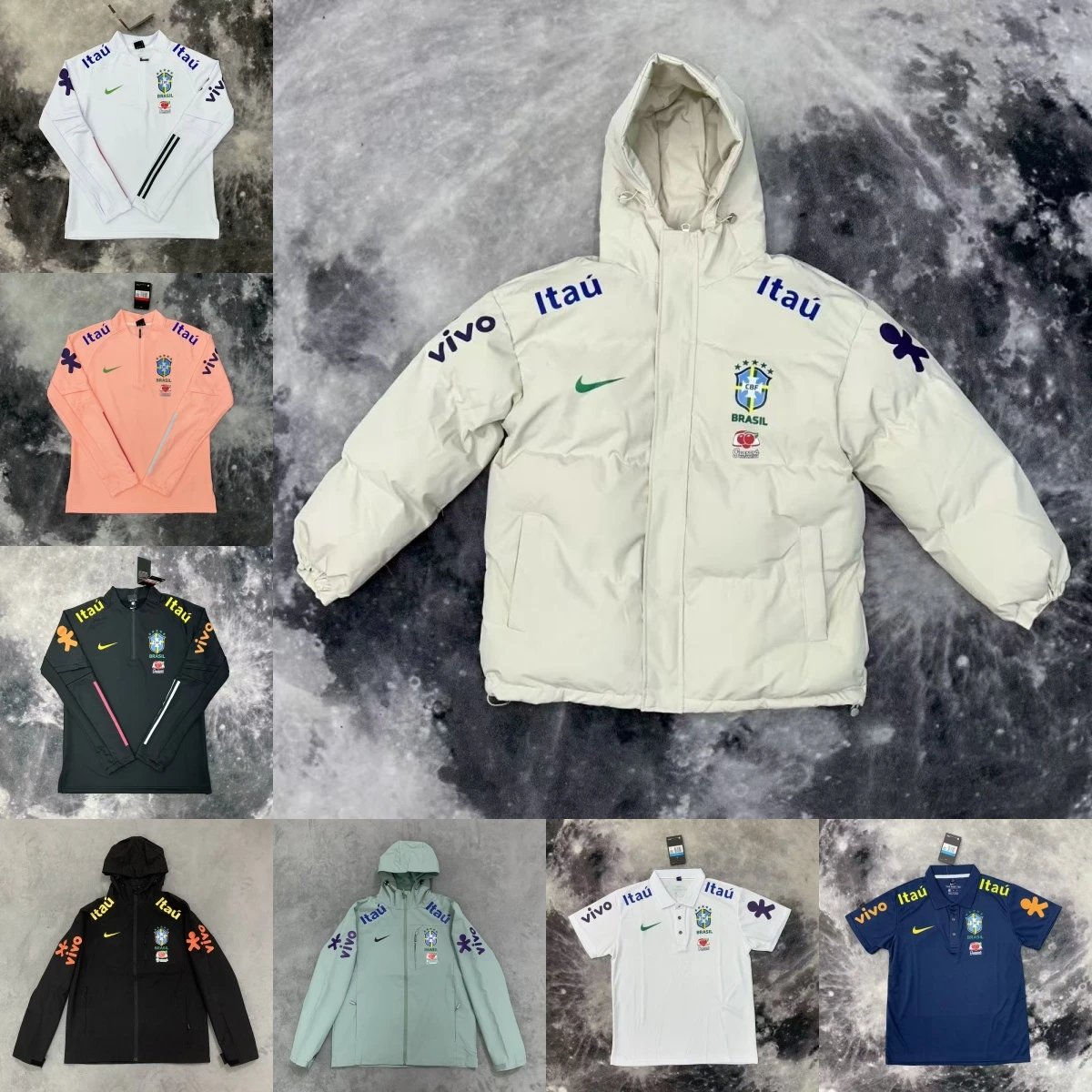 Brazil National Team Nike Jacket and Apparel Collection