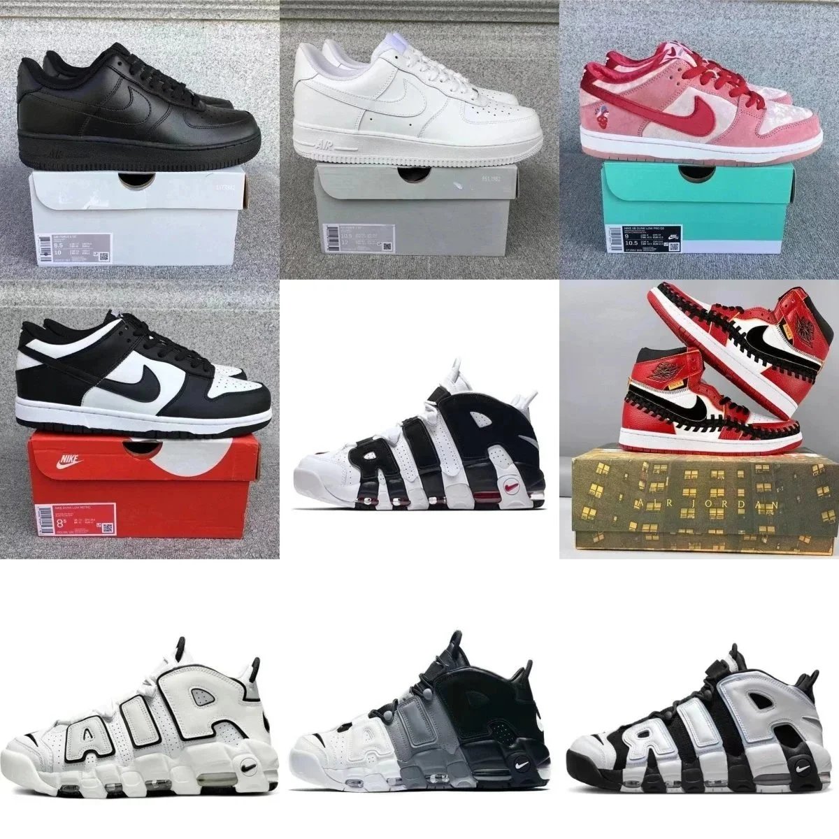 Nike Air Jordan and Dunk Sneakers Collection