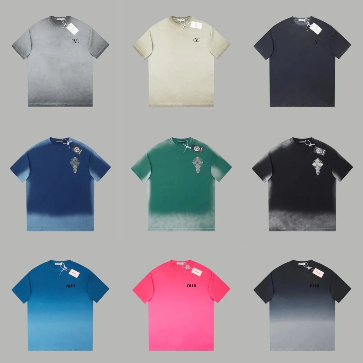 Miu Miu Gradient T-Shirt Collection