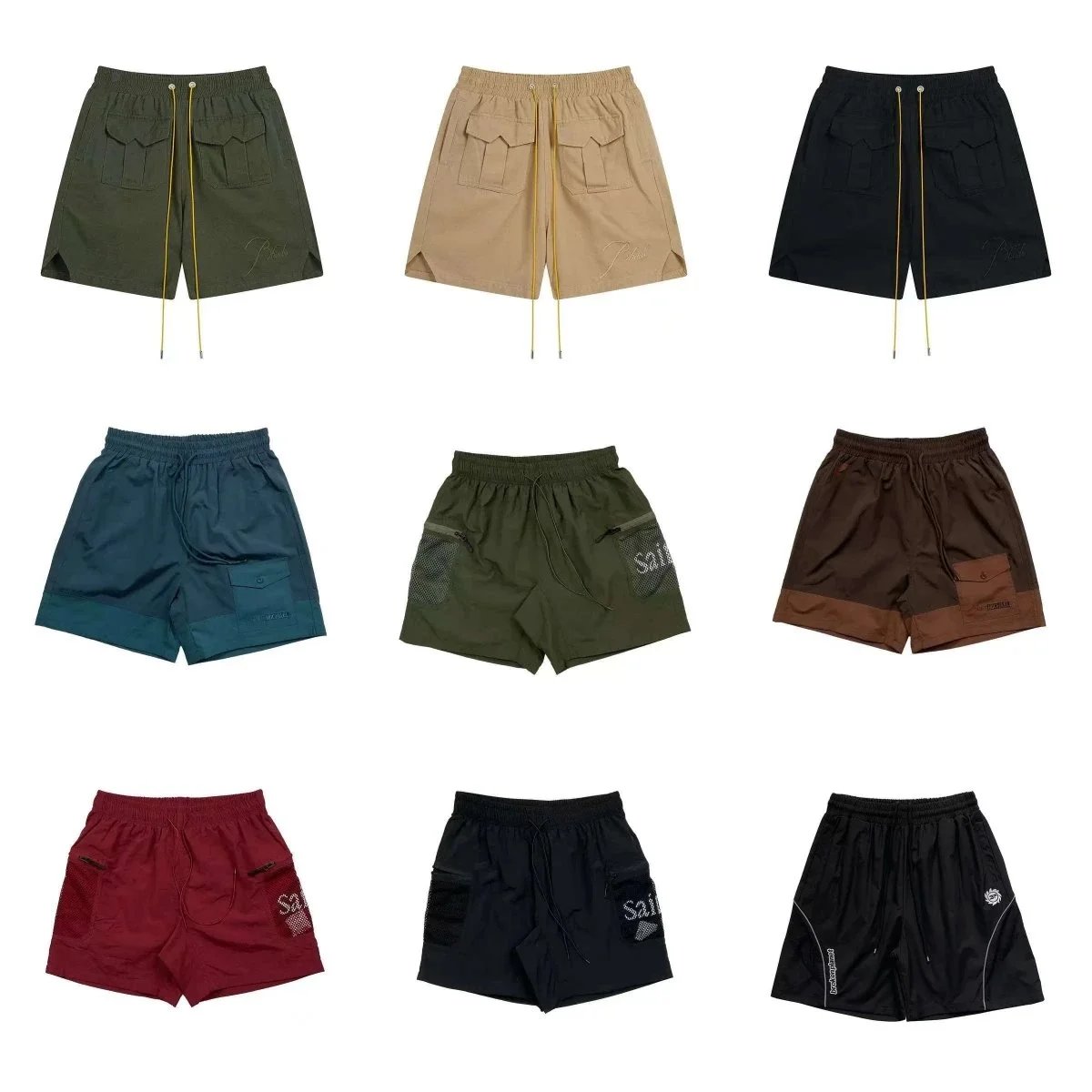 Men's Cargo Shorts Lightweight Quick Dry Outdoor Sports Shorts