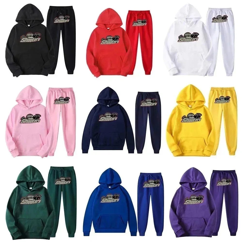 Shooter Hoodie and Pants Set for Men Women Unisex Sweatshirt Tracksuit